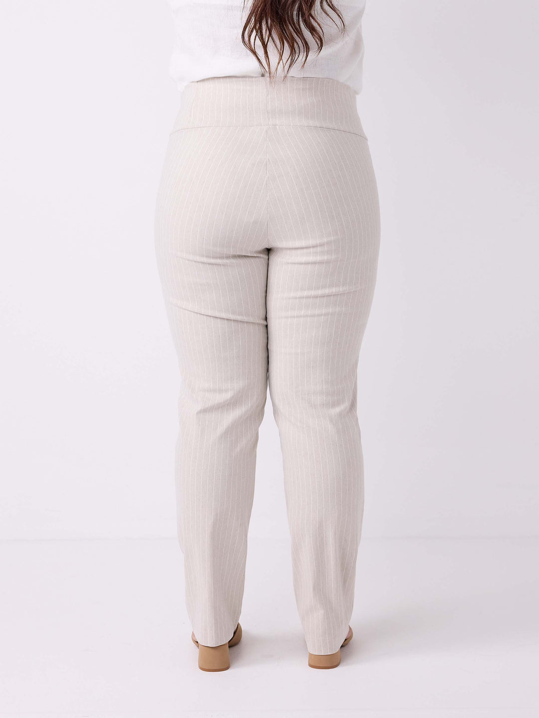 Stripe Pant - Beige