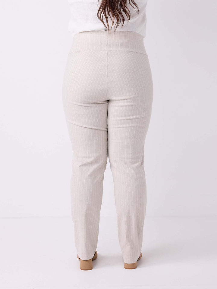 Stripe Pant - Beige