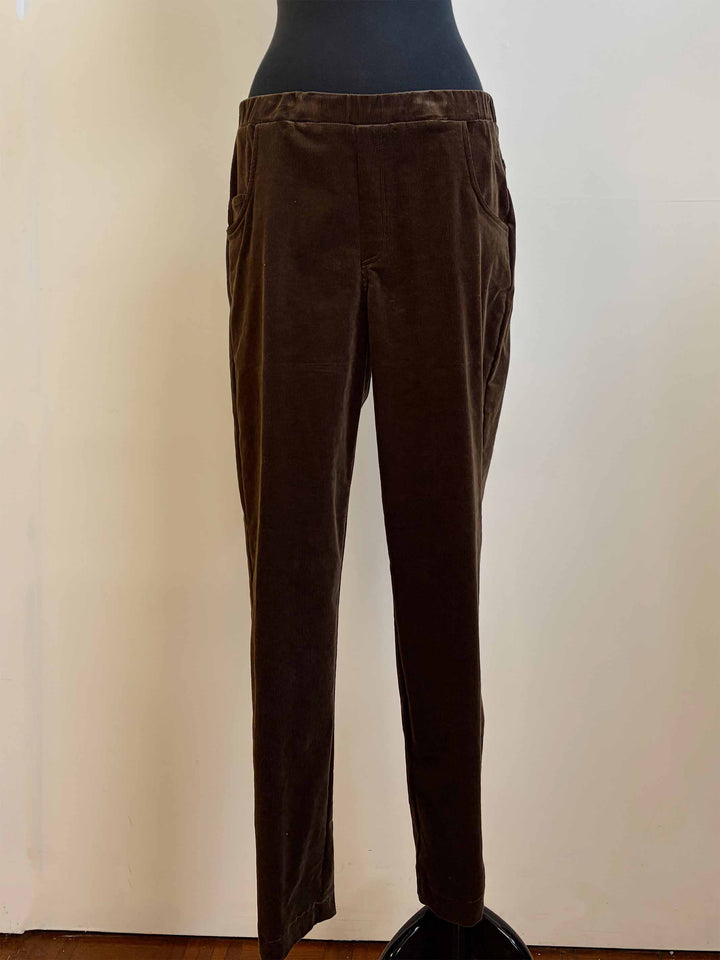 Stretch Cord Jean - Chocolate