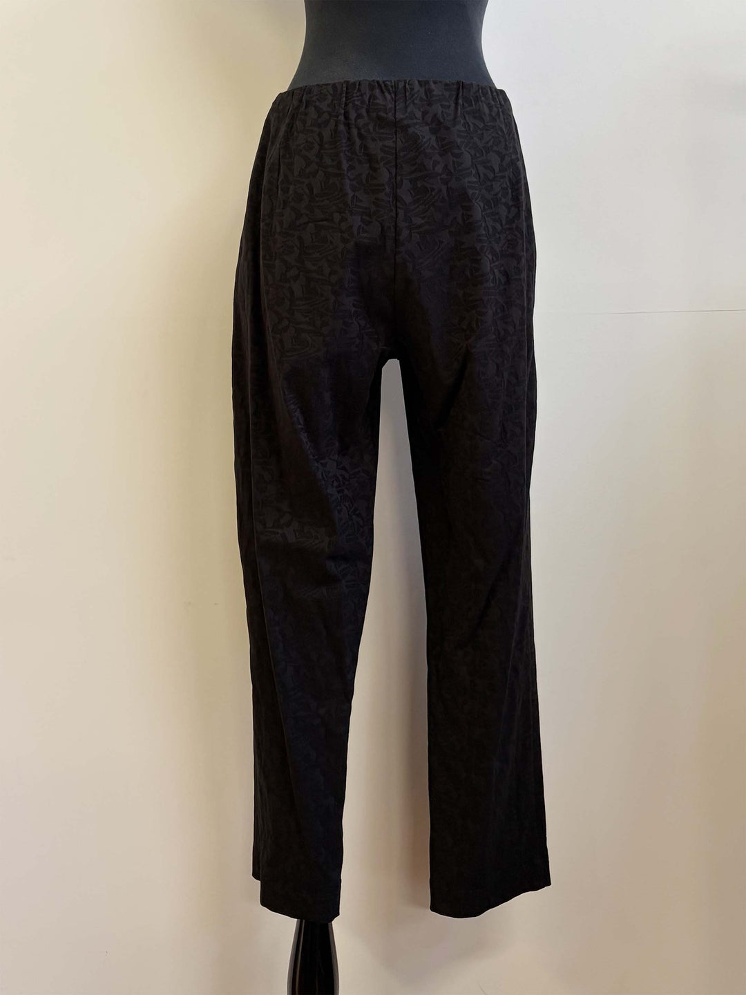 Straight Leg Stretch Pant - Black