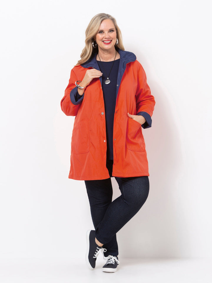 Navy/Orange Reversible Jacket