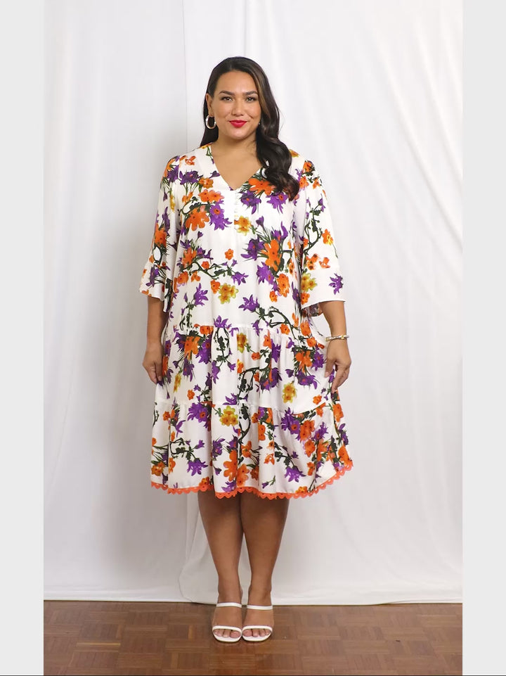 Wild Petunia Dress