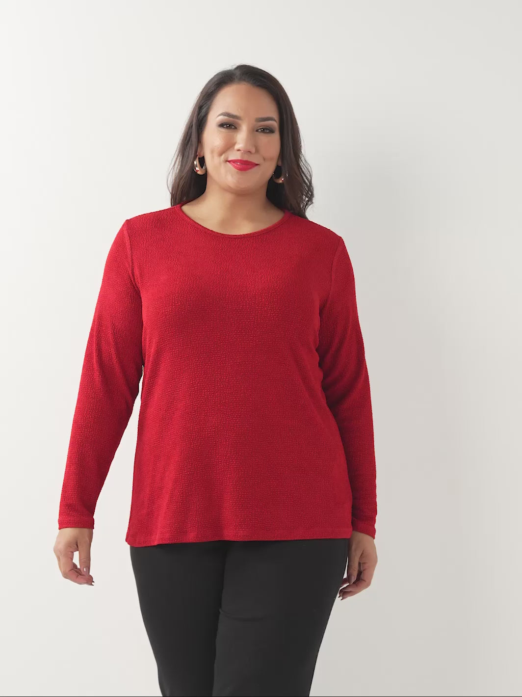 Popcorn Basic Top - Flame