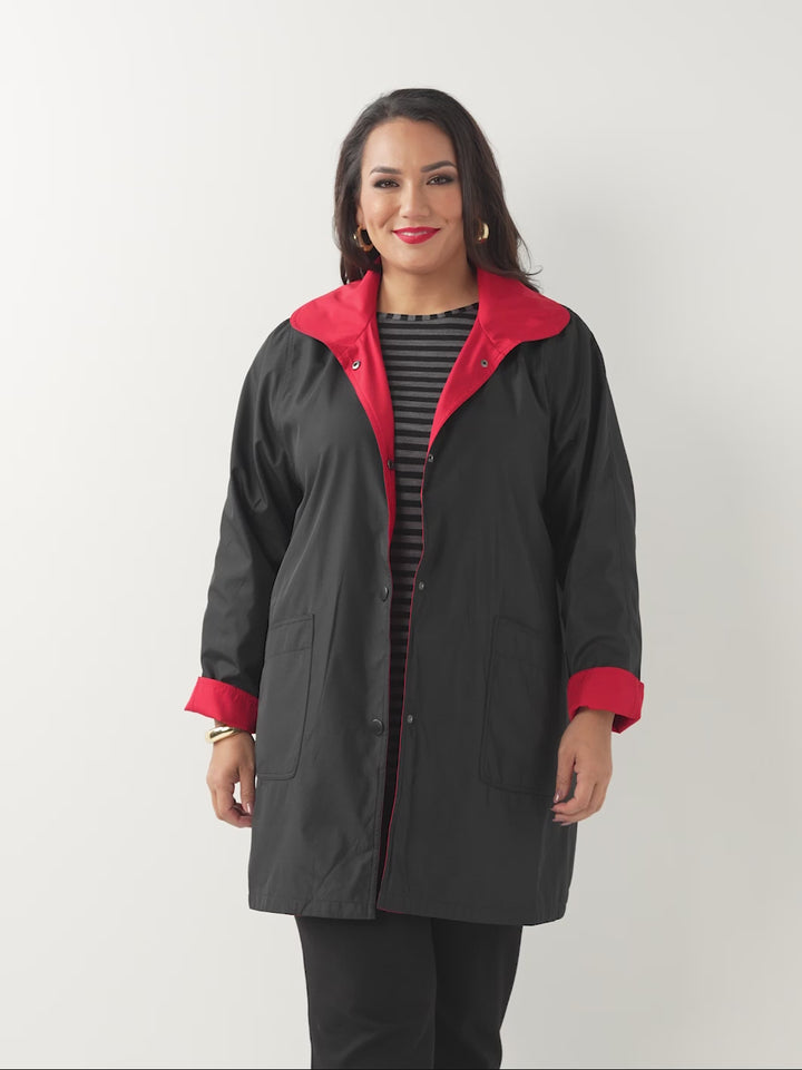 Reversible Jacket - Black/Red