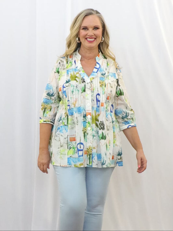 Castaway Island Cotton Shirt