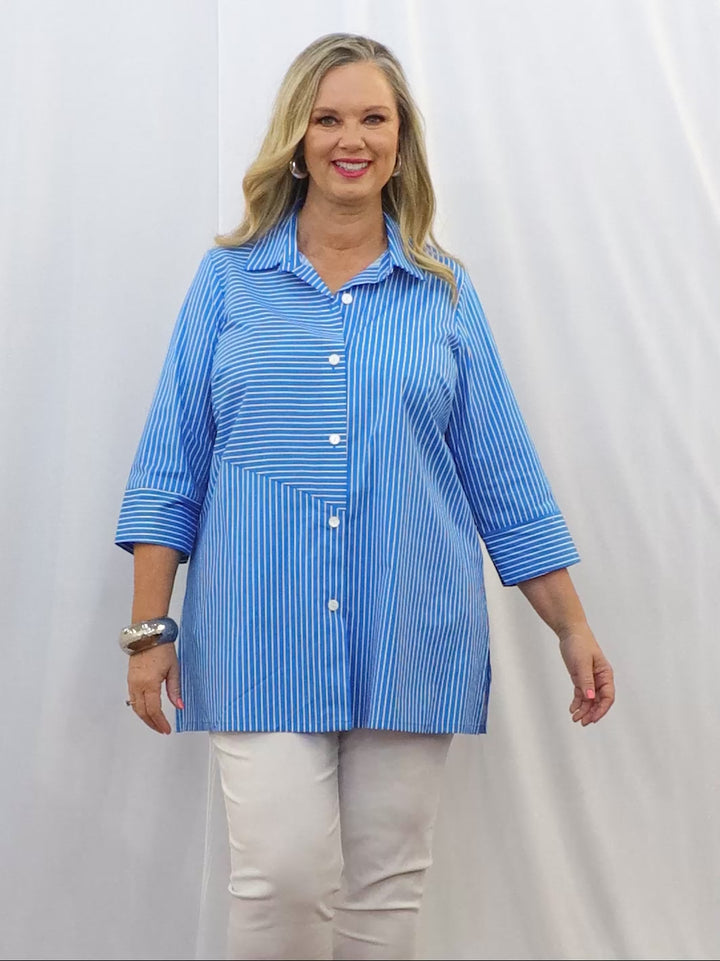 Blue Stripe Shirt