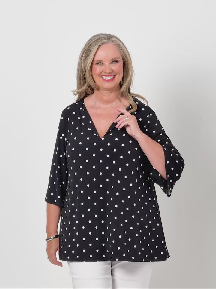 Spot Jersey Top - Derby Day