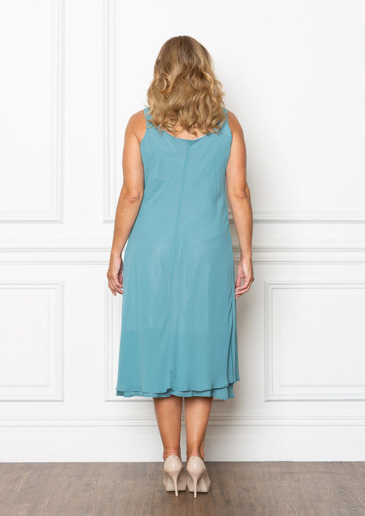 Double Layered Georgette Dress